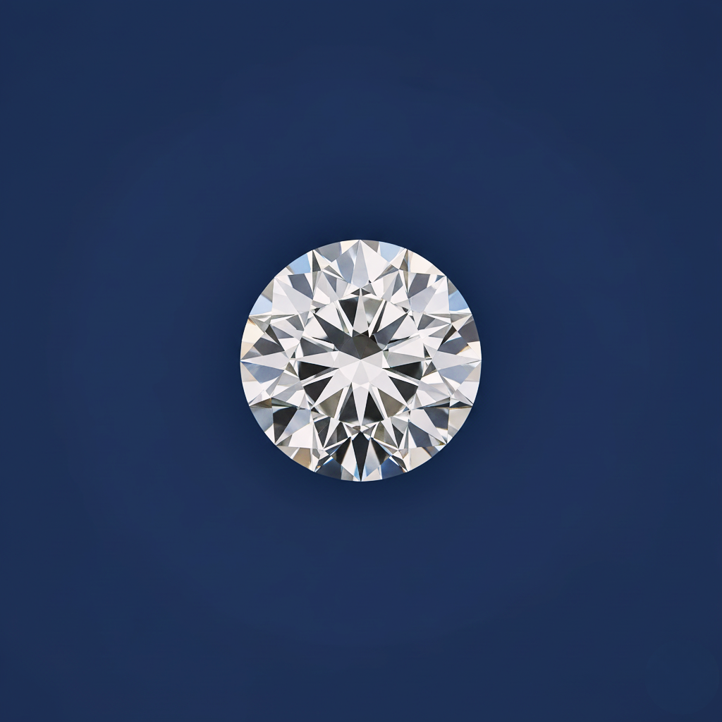 6.1ct Round E VS1 ID Diamond
