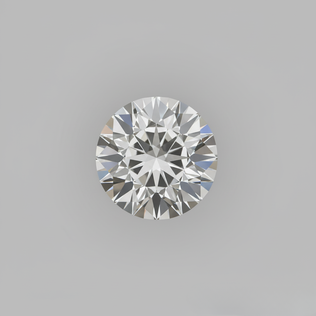 5.14ct Round E VS1 ID Diamond