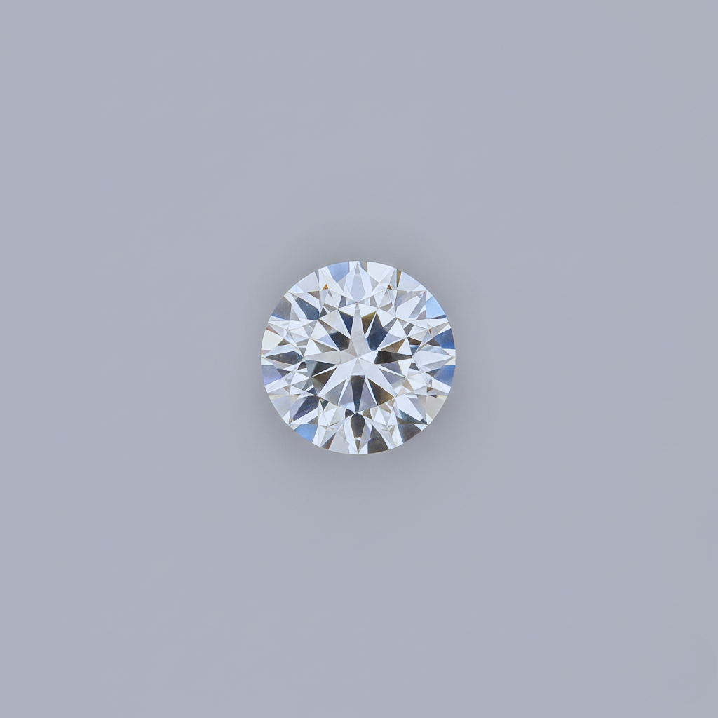 6.09ct Round D VS1 ID Diamond